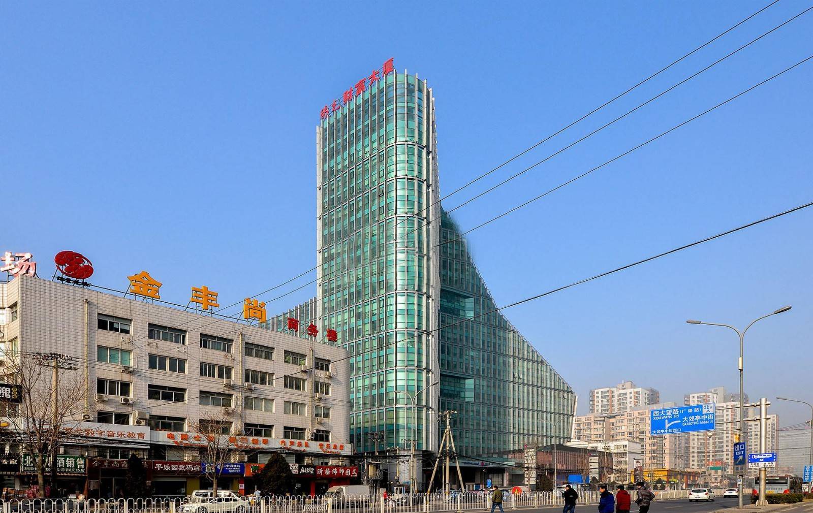 北京寫字樓陽光財富大廈租賃行情